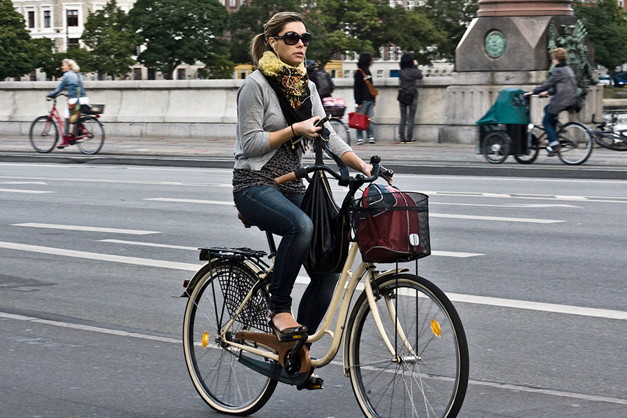 Bicicleta em Copenhague