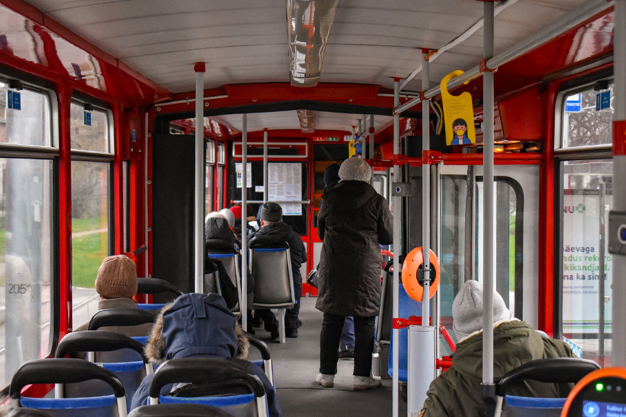 O transporte público gratuito da Estônia não atingiu seus objetivos