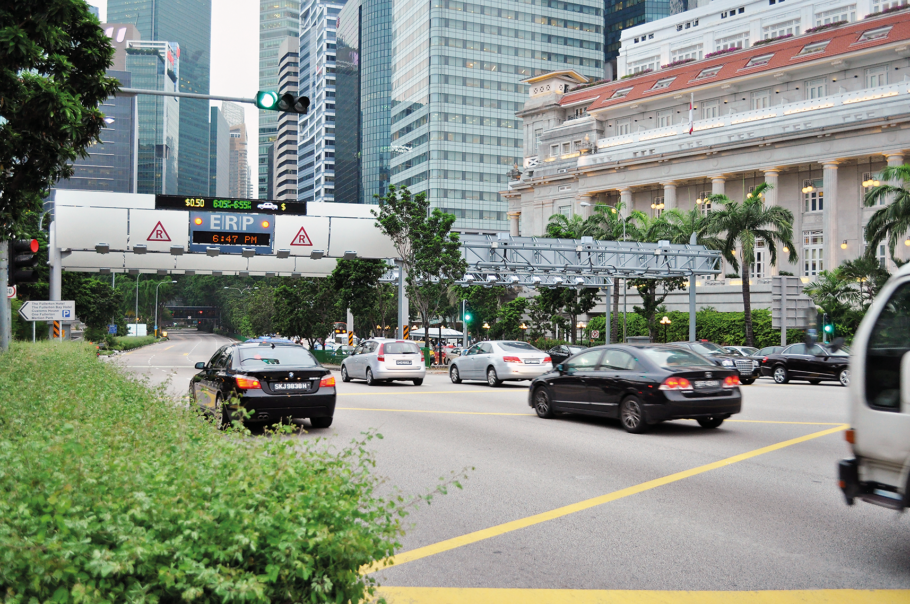 Carros em Singapura