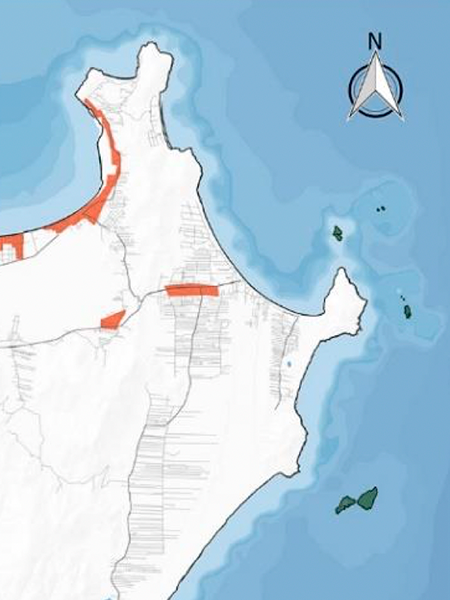 Mancha Urbana dos distritos de Ingleses e Rio Vermelho em 1981