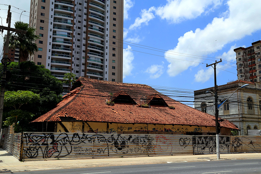 Antigo prédio da Funpapa, serviço de vigilância socioassistencial da cidade de Belém