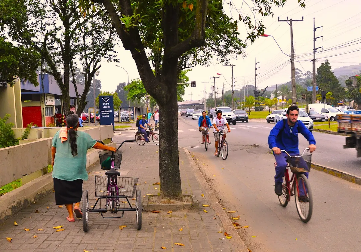 Joinville, a cidade das bicicletas