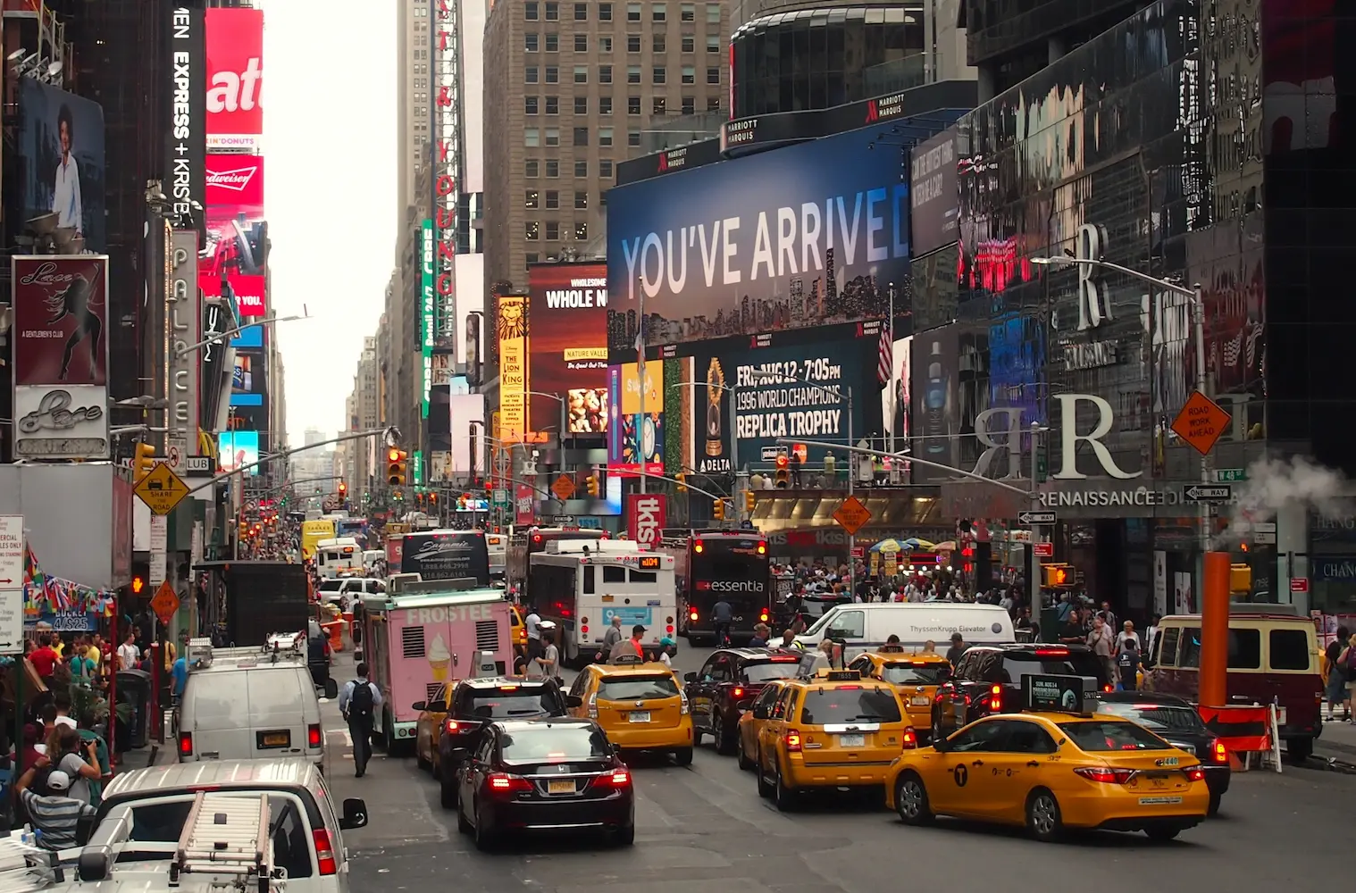 Nova York um ano após a taxa de congestionamento